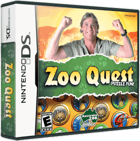 Zoo Quest: Puzzle Fun! - Box - 3D (North America) - 867x877