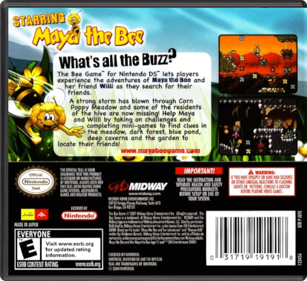 The Bee Game - Box - Back - Reconstructed (North America) - 774x708