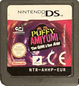 Hi Hi Puffy AmiYumi: The Genie & the Amp - Cart - Front (Europe) - 759x828