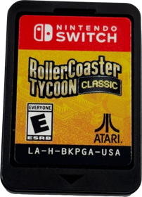 RollerCoaster Tycoon Classic - Cart - Front (North America) - 987x1369