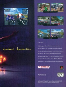 Ridge Racer V - Advertisement Flyer - Front (United States) - 1672x2200