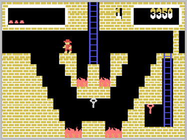 Montezuma's Revenge - Screenshot - Gameplay (North America) - 256x192