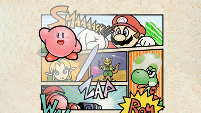 Super Smash Bros. - Fanart - Background (World) - 3189x1794
