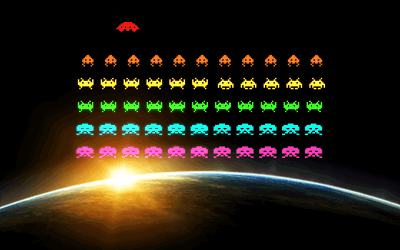 Space Invaders - Fanart - Background (World) - 1680x1050