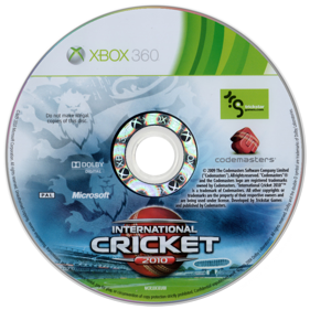 International Cricket 2010 - Disc (Europe) - 900x900