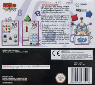 Best of Tests DS - Box - Back (Europe) - 967x861