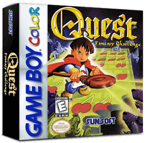 Quest: Fantasy Challenge - Box - 3D (North America) - 1016x998