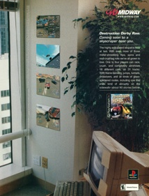 Destruction Derby RAW - Advertisement Flyer - Front (United States) - 1678x2200