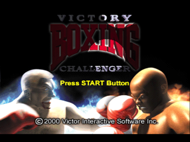 Victory Boxing Challenger - Screenshot - Game Title (Europe) - 715x536