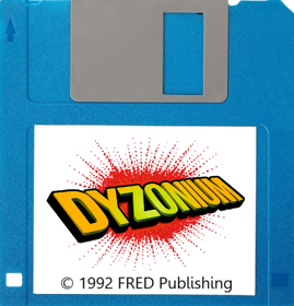 Dyzonium - Fanart - Disc (Europe) - 489x509