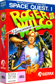 Space Quest I: Roger Wilco in the Sarien Encounter - Box - 3D (North America) - 826x1248