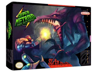 Super Metroid: Project Base - Box - 3D (World) - 1024x768
