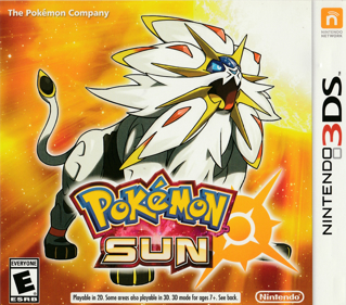 Pokémon Sun - Box - Front (North America) - 1525x1341