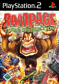 Rampage: Total Destruction - Box - Front (Germany) - 1528x2161