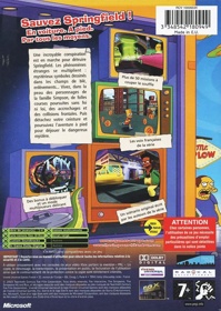The Simpsons: Hit & Run - Box - Back (France) - 483x680