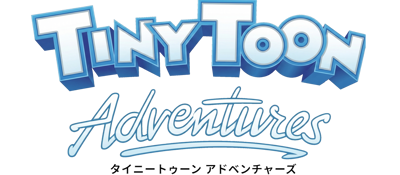 Tiny Toon Adventures: Buster Busts Loose! - Clear Logo (Japan) - 3200x1400