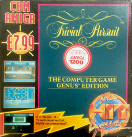 Trivial Pursuit: The Computer Game: Amiga-Genus Edition - Box - Front (Europe) - 1079x1120