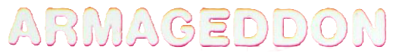 Armageddon (Silversoft) - Clear Logo (United Kingdom) - 523x70