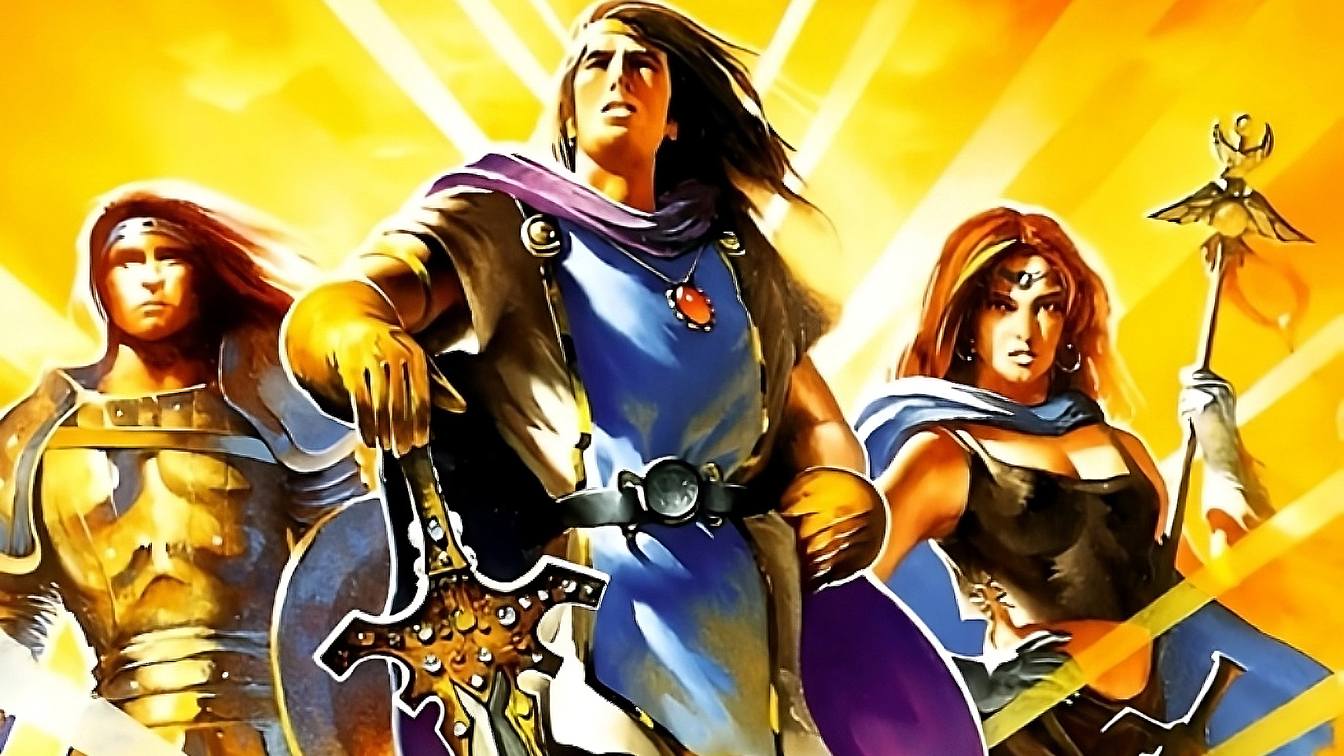 Illustration of Shining Force CD
