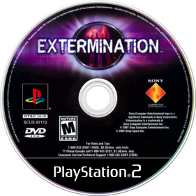 Extermination - Disc (North America) - 1280x1280