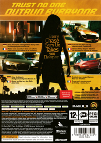 Need for Speed: Undercover - Box - Back (Europe) - 3028x4272