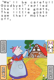Interactive Storybook DS: Series 3 - Screenshot - Gameplay (North America) - 256x384