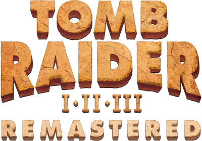 Tomb Raider I-III Remastered Starring Lara Croft - Clear Logo (World) - 1200x837