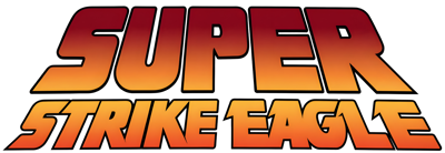 Super Strike Eagle - Clear Logo (North America) - 4500x1554