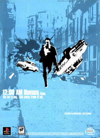 Driver 2: The Wheelman Is Back - Advertisement Flyer - Front (United States) - 1599x2200