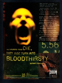 Final DOOM - Advertisement Flyer - Front (North America) - 2000x2650