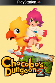 Chocobo's Dungeon 2 - Fanart - Box - Front (World) - 600x900