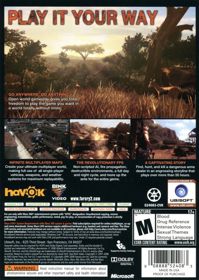 Far Cry 2 - Box - Back (North America) - 568x800