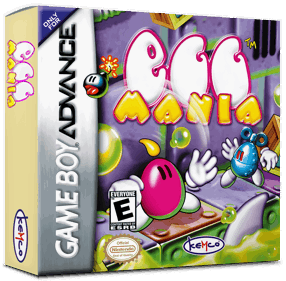Egg Mania - Box - 3D (North America) - 1016x998