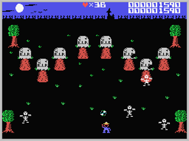Jeepers Creepers - Screenshot - Gameplay (World) - 256x192