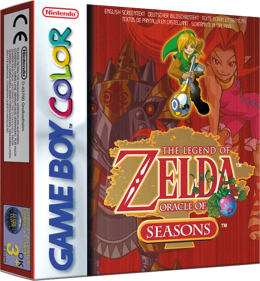 The Legend of Zelda: Oracle of Seasons - Box - 3D (Europe) - 644x695
