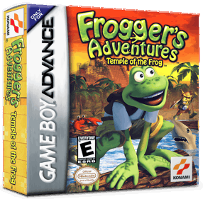 Frogger's Adventures: Temple of the Frog - Box - 3D (North America) - 1016x998
