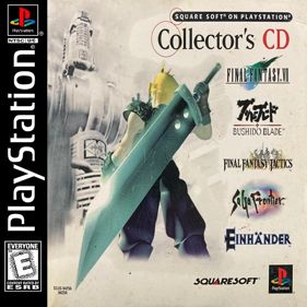 Squaresoft on PlayStation Collector's CD - Fanart - Box - Front (North America) - 850x850