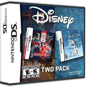 Disney Two Pack: Frozen Olaf's Quest / Big Hero 6: Battle in the Bay - Box - 3D (North America) - 900x911