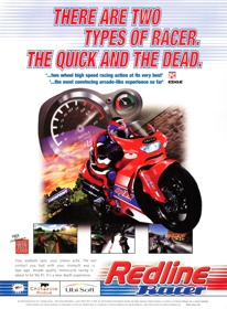 Redline Racer - Advertisement Flyer - Front (United Kingdom) - 2207x3000