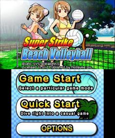 Super Strike Beach Volleyball - Screenshot - Game Title (World) - 346x415