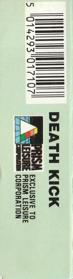 Deathkick - Box - Back (Europe) - 306x1168