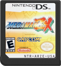 Mega Man ZX - Cart - Front (North America) - 517x564