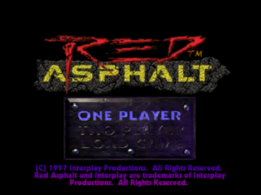 Red Asphalt - Screenshot - Game Title (North America) - 640x480
