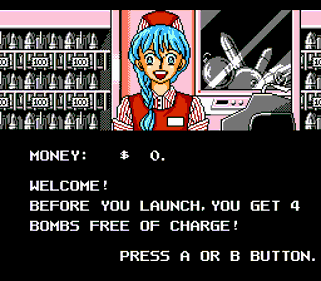 Gun-Nac - Screenshot - Gameplay (World) - 256x224