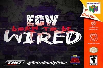 ECW: Born to Be Wired - Box - Front (North America) - 1000x663