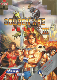 Golden Axe III - Box - Front (Korea) - 1358x1900