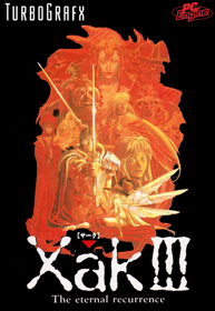 Xak III: The Eternal Recurrence - Fanart - Box - Front (Japan) - 490x710