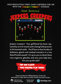 Jeepers Creepers - Box - Back (North America) - 1600x2200