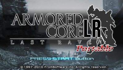 Armored Core: Last Raven Portable - Screenshot - Game Title (World) - 480x272