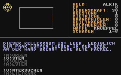 Evil Dungeon - Screenshot - Gameplay (Germany) - 320x200